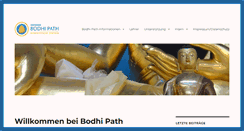 Desktop Screenshot of bodhipath-dortmund.de